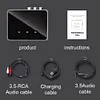 BT 5.4 Transmitter Receiver with RCA 3.5mm AUX & Display Wireless Audio Adapter