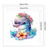 Dolphin - 18CT Stamped Cross Stitch 20*20cm