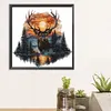 Forest Deer-Full Round Diamond Painting