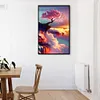 (Counted/Stamped)(Big Size) 11CT Tree and cloud Cross Stitch -40x63cm/15.75*24.8in