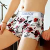 Men's Ice Silk Sexy Breathable Printed Boxer Briefs
