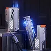 Mecha Tactical Mobile Power Supply With Replaceable Battery, Removable Magazine, 25W Fast Charge, 21700 Battery Cell