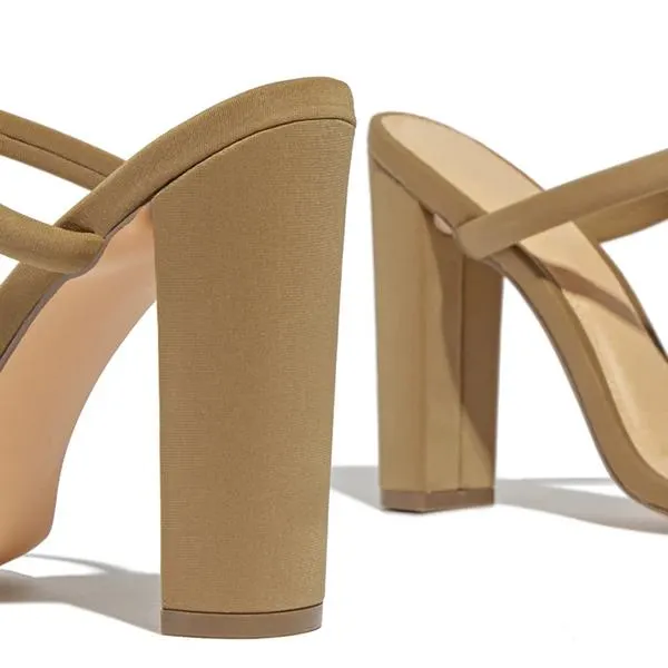 Summer High Heel Strap Sandals