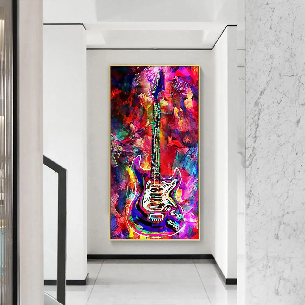 Diamond Painting - Full Round Drill - Guitar (85*45cm)