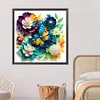 Paper Flower Butterfly-Paint By Numbers Acrylic Painting 40*40CM