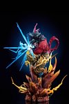1/6 & 1/4 Scale Super Saiyan 4 & 5 Son Goku with LED - Dragon Ball Resin Statue - Iron Curtain Studio