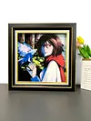 3D Decorative Paint of Mikasa Ackerman - Attack On Titan Decorative Painting - momo Studio