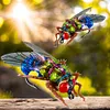 2Pcs Bionic Fly Fishing Bait Fly Fishing Hook Fly Swim Baits Fishing Accessories