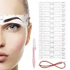 Kit de pochoirs &agrave; sourcils en silicone