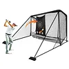 [US Local Warehouse] 2 Pack Shade Sail Poles 10FT Outdoor Sun Shade Poles 2.22in Diameter Heavy Duty Metal Post for Deck Patio Outside Backyard