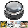 5X Illumination Paperweight Magnifier 6 LED Dome Desktop Magnifier for Reading