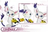 First Generation Main Characters Series - Digimon Statue - TOYBMAX Studios