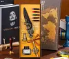 Mechanical quill pen stationery literary retro wax seal set