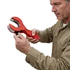Ratcheting Pipe Cutter 1/4 To 7/8 & 5/16 To 1 1/8in Ratcheting Tubing Cutter for Copper Plastic PVC Stainless Steel Aluminium