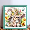 Gnome - 11CT Stamped Cross Stitch - 50*50cm
