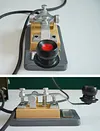 Retro old-fashioned telegraph radio transmitter model decoration ornaments