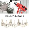 3-12mm Hot Air Gun Nozzle Kit for 858D Welding Soldering Station Heat Tips