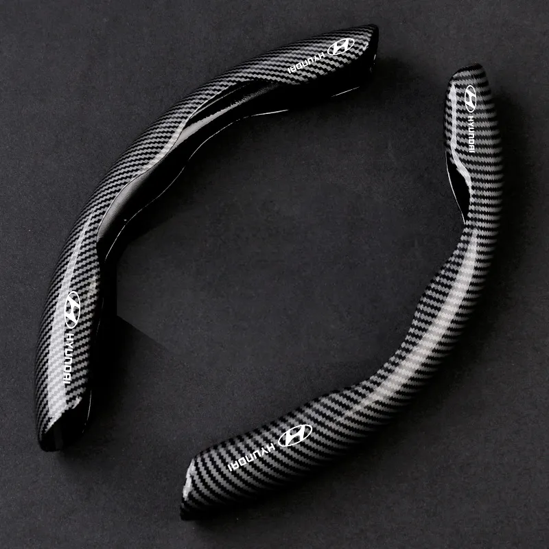 🔥HOT SALE🔥Car Carbon Fiber Steering Wheel Cover（2PCS）