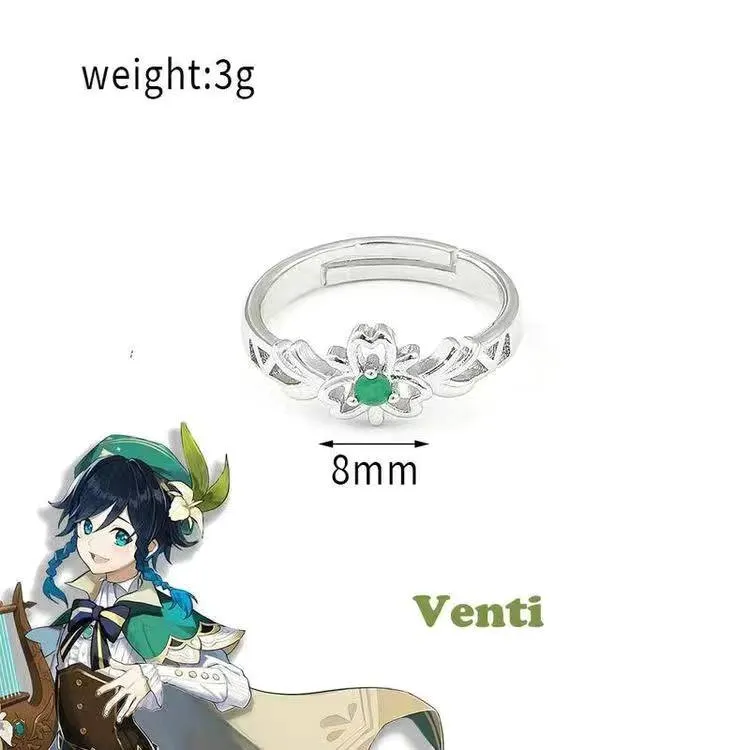 Genshin Toys Characters Ring