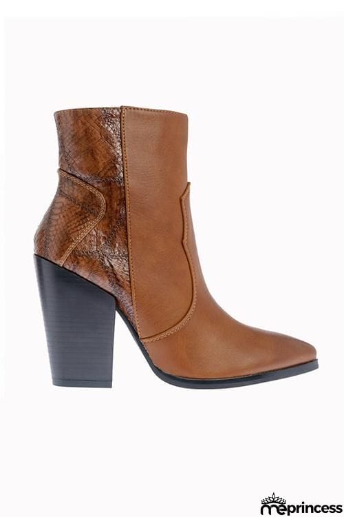 High Heel Pointed Toe Boots