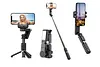 KingMa/cyke Mobile Phone Vlog Selfie Monitor Screen Mobile Phone Stabilizer, Magnetic Mobile Phone Holder Clip, Use Mobile Phone Rear Camera for Selfie Vlog Live TikTok, Compatible with iPhone (Does not support 4K recording)