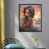 >SALE<Full Embroidery Eco-cotton Thread 11CT Counted Elf Girl Cross Stitch 40x50cm