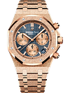 Rose Gold 904L Steel Blue Dial - Automatic - 41mm