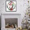 (Multi-Style)Christmas Wreath-Partial Special Shaped Diamond Painting 30*30CM