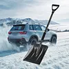 Adjustable Car Snow Shovel Portable Survival Shovel Rotating Snow Removal Shovel