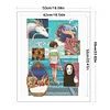 (Stamped/Counted) Hayao Miyazaki-Spirited Away-11CT Cross Stitch 50*60cm/19.69*23.62in(Big Size)