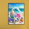 Beach - Round AB Drills Diamond Painting(35x45cm)
