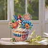 >SALE<Double Side Special Shape Dessert Desktop Diamond Painting Art Kits for Decor