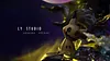 Midnight Time of Gengar Family with LED - Pokemon Resin Statue - LY Studios