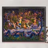 (Big Size)Winnie The Pooh - 11CT Stamped Cross Stitch - 60*50cm - Disney