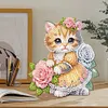 (US Local)Shaking Head Acrylic Special Shape Diamond Painting Ornament for Decor