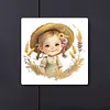 >SALE<5D DIY Full Round Drill Diamond Painting Baby Girl Home Decoration Art Craft