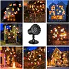 Outdoor Waterproof LED Santa Claus Projector Light with Base for Christmas