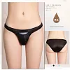 Men's semi-sheer opening briefs