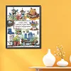 Garden Story-14CT Stamped Cross Stitch 41*53cm/16.14*20.87in