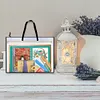 Cross Stitch Canvas Storage Bag