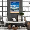 Beach Spray-Paint By Numbers Acrylic Painting 40*50CM