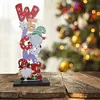 (US Local)DIY Christmas Diamond Art Desktop Ornaments Rhinestones Craft Kits