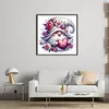(US Local)Rose Gnome-11CT Stamped Cross Stitch Kit(40x40cm)