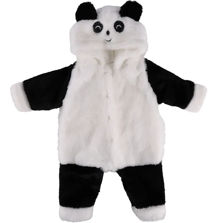 Babeside 17" - 20" Reborn Baby Doll Panda Animals 2-pcs Suit Accessories