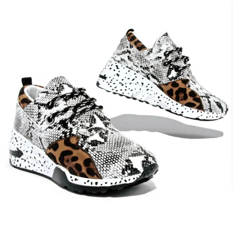 2020 New Women Sneakers Mixed Color Sequins Casual Increase Sports Shoes Comfortable Breathable Outdoor Ladies Shoes For Females
