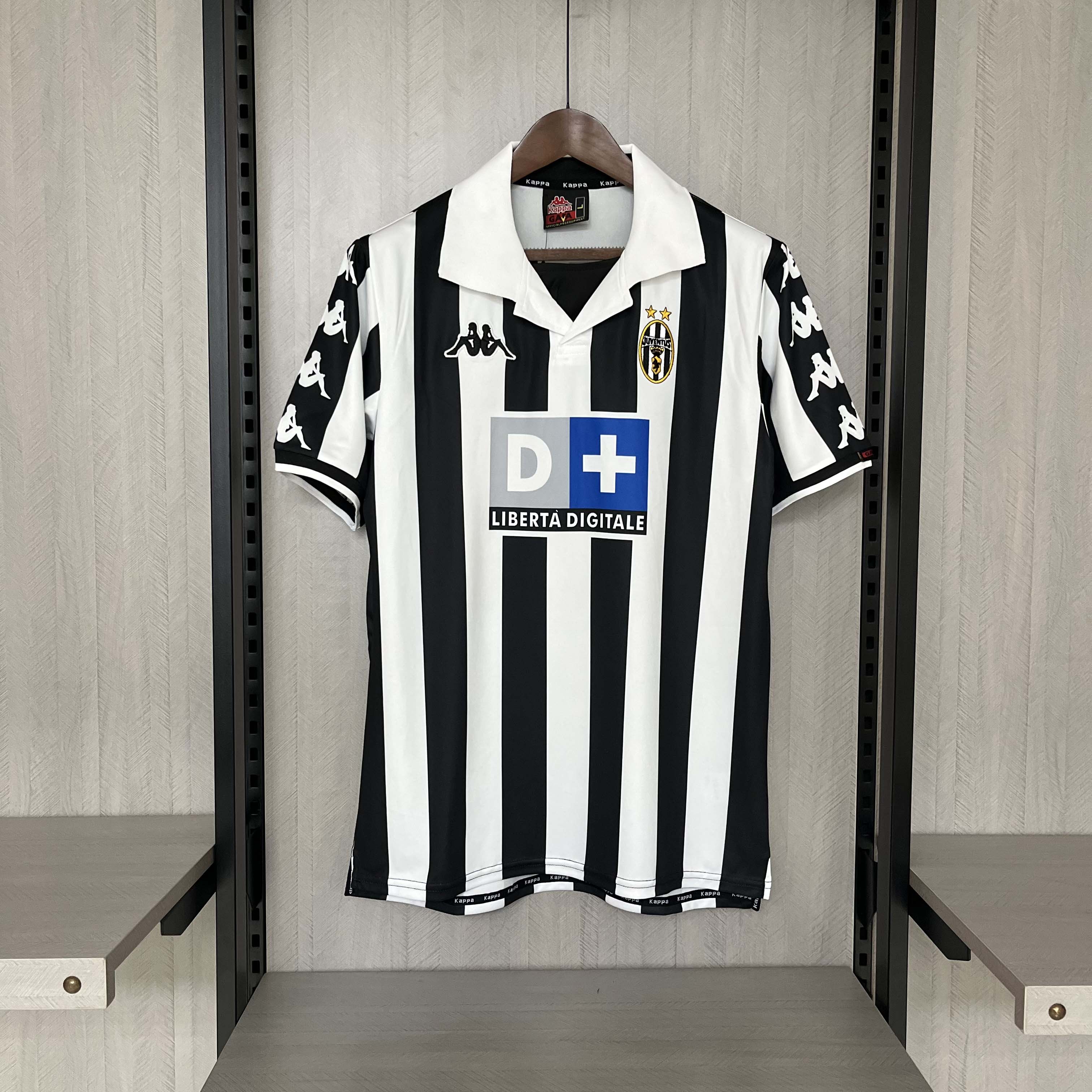 1999-2000 Retro Juventus Home Football Shirt 1:1 Thai Quality
