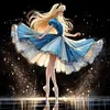 Diamond Painting-DIY Full Round Drill Dancing Princess