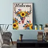 Diamond Painting -DIY Full Square Drill Sunflower Deer Head
