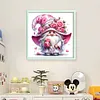 (US Local)Rose Gnome-11CT Stamped Cross Stitch Kit(40x40cm)