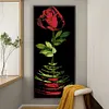 【Limited Stock Sale】Rose-9CT Stamped Cross Stitch Bead Embroidery 31*77cm